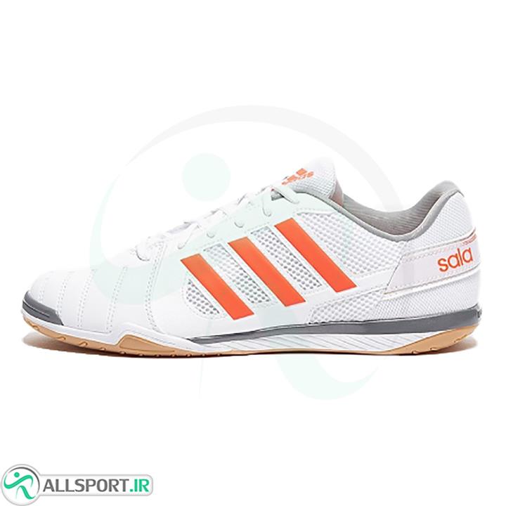 کفش فوتسال آدیداس تاپ سالا طرح اصلی Adidas Top Sala IC White Red